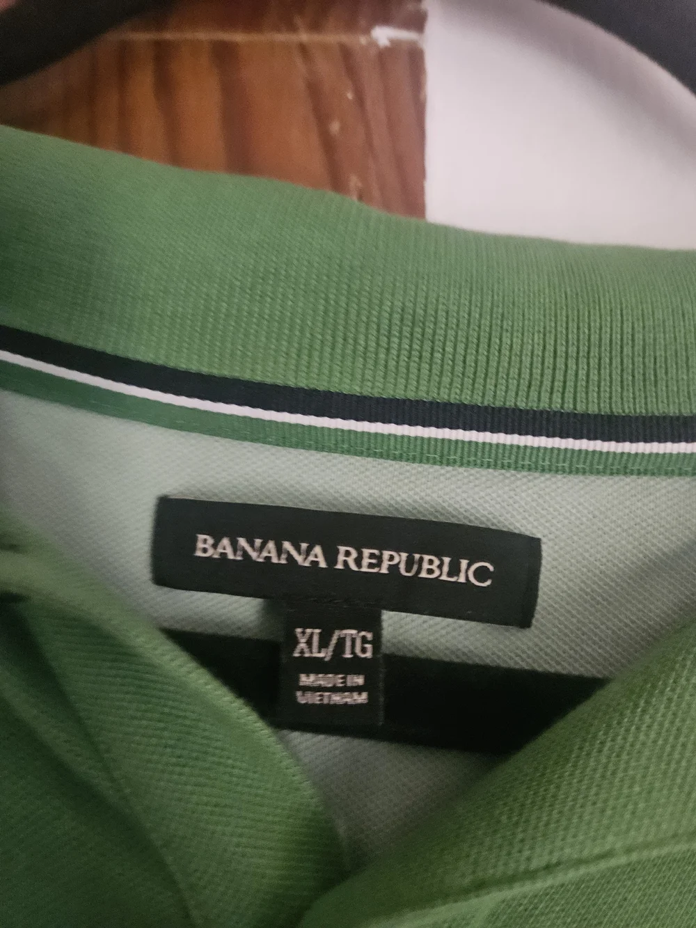 Banana Republic Bright Green Polo Shirt